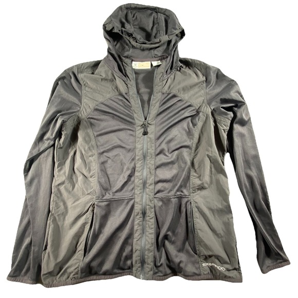 ExOfficio Insect Shield Hooded Jacket Women XL Lightweight Mesh Fishing Camping - Picture 1 of 15